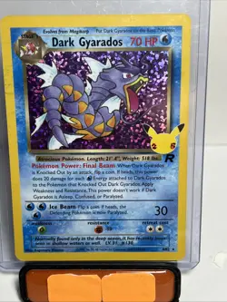 2021 Pokemon English Celebrations Classic 25th Holo R 8/82 Dark Gyarados M10 - Image 1