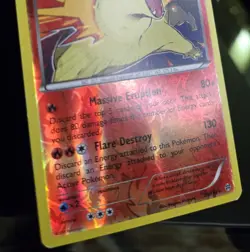 Pokemon TCG - TYPHLOSION - #20 - REVERSE HOLO RARE - XY BREAKTHROUGH 2015 - LP - Image 2