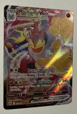 Pokemon TCG Machamp VMAX 073/189 Swsh10: Astral Radiance Holo Near Mint - Image 2