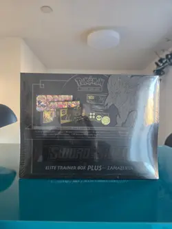 Pokemon TCG Sword & Shield Zamazenta ETB Elite Trainer Box PLUS New/Sealed - Image 2
