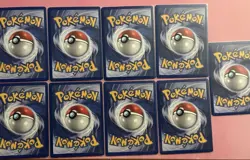 Vintage Lot 4 Shadowless Base Set, 3 1st Edition and 2 Base Set Pokemon Tcg Mp - Image 2