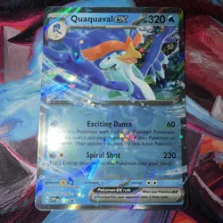 Pokemon TCG Quaquaval ex SVP Black Star Promos SVP035 Promo - Image 1