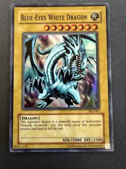 Blue-Eyes White Dragon LOB-001 The Legend of Blue Eyes White Dragon Unlimited - Image 1