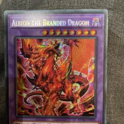 Albion the Branded Dragon - MP22-EN076 Prismatic Secret Rare 1st Edition Yugioh - Image 3