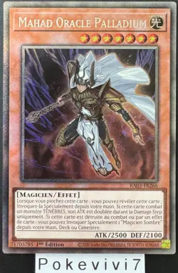 Carte YU-GI-OH! MAHAD ORACLE PALLADIUM RA03-FR266 PSR NEUF - Image 1