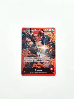 One Piece TCG Card Game - Shanks Leader OP09-001 Started Deck Red English NM - Image 1