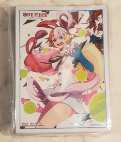 One Piece Official Sleeves - Premium Card Collection Uta Sleeves (70ct) - Image 1