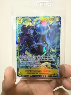 Bartholomew Kuma (Alternate Art) OP12-119 Legacy of the Master Foil - Image 1