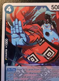 Jinbe PRB02-007 Foil Rare The Best Vol. 2 One Piece Card Game - Image 2