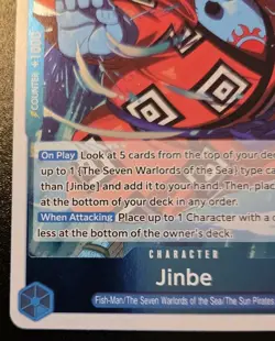 Jinbe PRB02-007 Foil Rare The Best Vol. 2 One Piece Card Game - Image 4