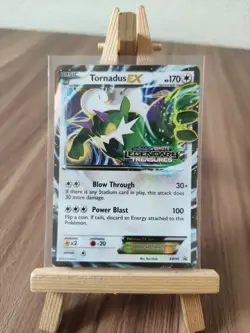 Tornadus EX BW96 Legendary Treasures Prerelease Ultra Rare Promo Pokemon Card - Image 2