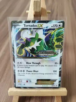 Tornadus EX BW96 Legendary Treasures Prerelease Ultra Rare Promo Pokemon Card - Image 3