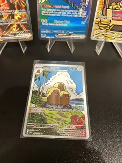Pokemon Cards Holo Full Art Mixed Card Lot Pidgeot Volcano Dugtrio Gimmighoul - Image 5