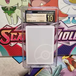 CGC 10 Pristine Pokemon Old Maid Spare Card 2019 - SHIPS FAST - Image 1