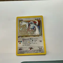 1st Edition Lugia 9/111 Neo Genesis 2000 Holo Rare WOTC Pokemon Card TCG MP - Image 1