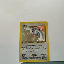 1st Edition Lugia 9/111 Neo Genesis 2000 Holo Rare WOTC Pokemon Card TCG MP - Image 3
