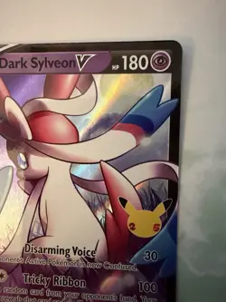 Dark Sylveon V SWSH134 SWSH: Sword & Shield Promo Cards Holo Pokemon Card - Image 3