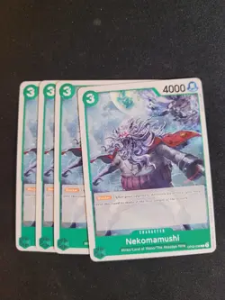 4x Nekomamushi - OP02-038 - C - Paramount War - One Piece Card Game - Image 1