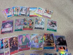 One Piece TCG Japanese Bulk Lot OP13 OP09 SRs WB Zoro Luffy Sabo Ace 55 Cards - Image 3