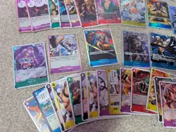 One Piece TCG Japanese Bulk Lot OP13 OP09 SRs WB Zoro Luffy Sabo Ace 55 Cards - Image 4