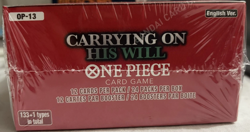 One Piece Card Game: Carrying On His Will (OP-13) - English Sealed Booster Box - Image 2