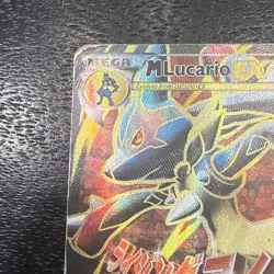 Pokemon - XY Promos Full Art Promo Card 55a/111 Mega M Lucario EX (2017) - Image 3
