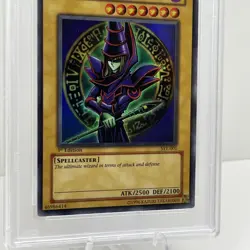 Yu-Gi-Oh Dark Magician 1st Edition Holo Card SYE-001 PSA 6 - Image 3