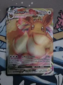 Eevee VMAX SWSH087 - Full Art Promo - Holo Pokemon Card - Image 1