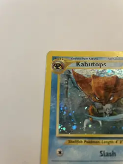 Pokemon Card Kabutops Neo Discovery Holo 6/75 Unlimited Rare - Image 3