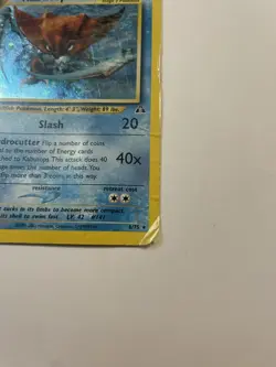Pokemon Card Kabutops Neo Discovery Holo 6/75 Unlimited Rare - Image 5