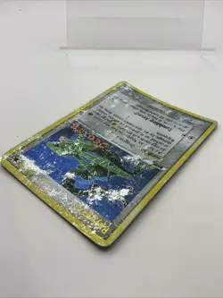 Pokemon Card TCG - Rayquaza ex Deoxys 22/107 Reverse Holo STAMPED (2005) DMG/HP - Image 3