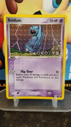BELDUM EX Deoxys Series POKEMON Stamped Holo 2005 Trading Card 55/107 - Image 1