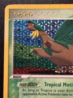 Tropius 27/107 EX Deoxys Pokemon Card Stamped Reverse Holo Foil Rare HP - Image 3