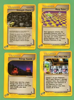2002 Pokemon Expedition 21 Cards ft. Vileplume Flaaffy Caterpie Tauros Totodile - Image 4