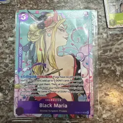 One Piece TCG Illustration Box 1 And 2 Cards Nami,Boa,Black Maria And Yamato - Image 5