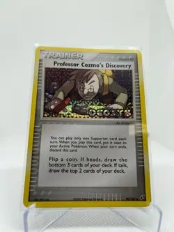 Professor Cozmo's Discovery 90/107 EX Deoxys Pokemon Card Holo NM - Image 3
