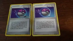 Master Ball Pokemon EX Deoxys Reverse Holo TCG Card 88/107 NM - Image 1