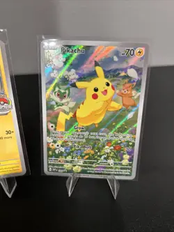 Pikachu Lot 3 Cards Pokemon Pikachu Celebrations/ World Champions - Image 4