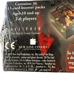 Lord Of The Rings LOTR Mines Of Moria Booster Box 36- 11 Card Packs 2002 NEW - Image 5