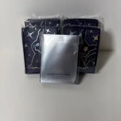 Lot of 5 S&V Paldean Fates ETB card Sleeves (65ct) - Mimikyu, Pokemon TCG new - Image 2