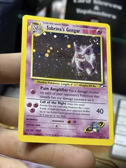 Sabrina's Gengar 14/132 Gym Heroes 2000 Holo Rare WOTC Pokemon Card TCG - Image 5