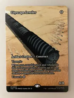 Cityscape Leveler (Borderless) Avatar: The Last Airbender: Eternal-Legal Regular - Image 1