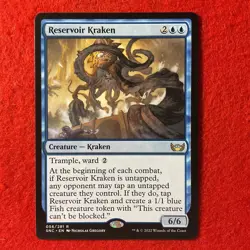 Reservoir Kraken - Streets of New Capenna - Magic the Gathering - MTG - Image 1