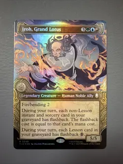 Iroh, Grand Lotus (Showcase) 349 Foil Avatar: The Last Airbender - Image 1