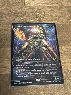 x1 Icetill Explorer EOE MTG 362 FOIL SHOWCASE MYTHIC M/NM 1x - Image 1