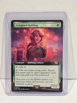 Delighted Halfling (Extended Art) Universes Beyond: the Lord of the Rings: Tales - Image 1