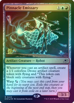 (PRERELEASE PROMO) Pinnacle Emissary (223) - Edge of Eternities (EOE) - MTG - Image 1