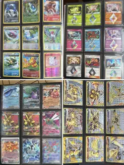 Pokemon English Binder Lot x405 Cards Holo, ex, Reverse. XY, SM, SwSh, SV Etc - Image 1