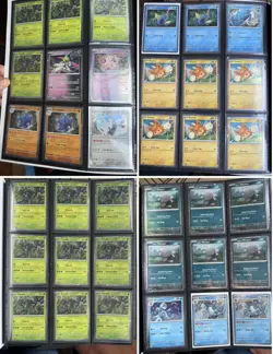 Pokemon English Binder Lot x405 Cards Holo, ex, Reverse. XY, SM, SwSh, SV Etc - Image 2