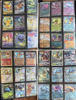 Pokemon English Binder Lot x405 Cards Holo, ex, Reverse. XY, SM, SwSh, SV Etc - Image 5